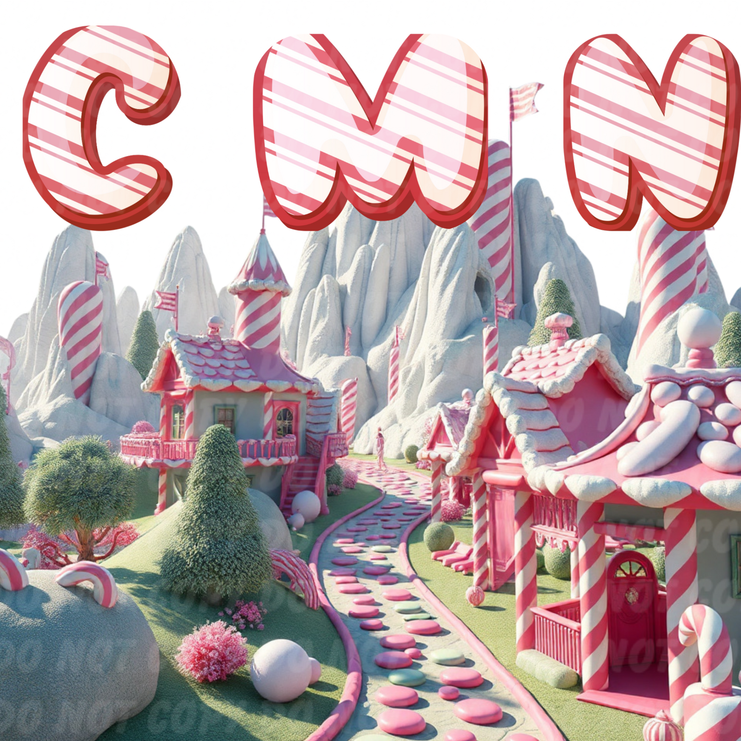 CMN White/Pink